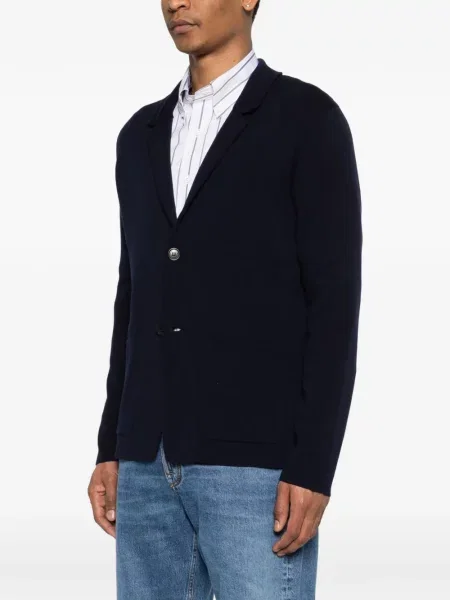 Cardigan Roberto Collina albastru