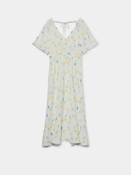 Сукня максі Vero Moda віскоза/поліестер білий