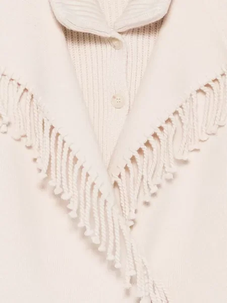 Gulerat cardigan Frame cu franjuri