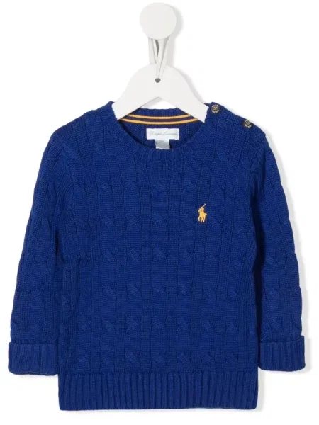 Koszulka polo dziecięca Polo Ralph Lauren niebieska