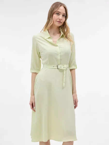Rochie midi Orsay galben