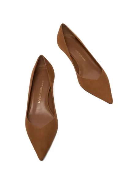 Pantofi cu toc Stuart Weitzman maro