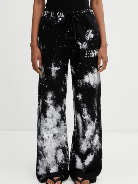 Maison Margiela pantaloni de trening din de damă negru