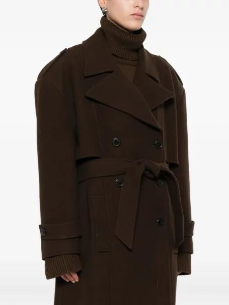 Płaszcz Le Sully Studio brązowy