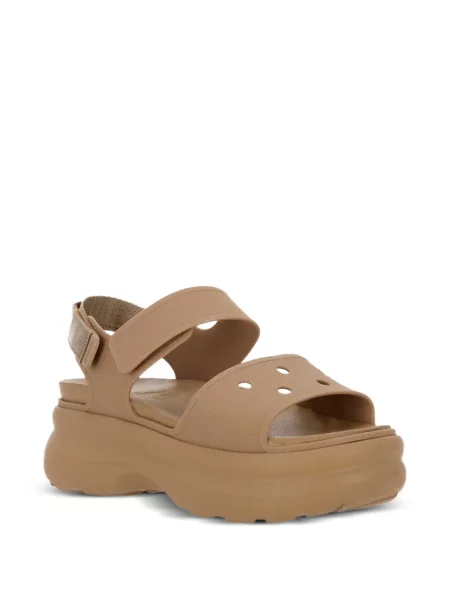 Sandale Crocs cu platformă cu bretele