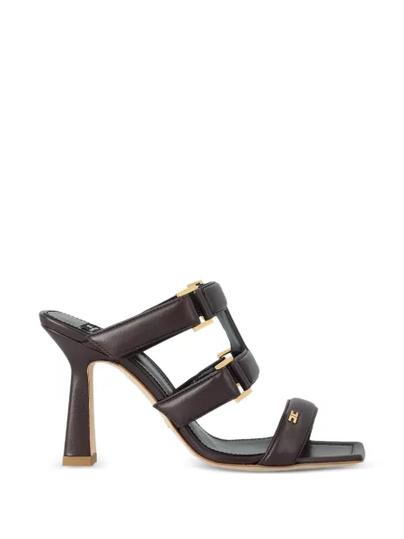 Sandale Elisabetta Franchi din piele maro