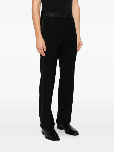 Pantaloni Tom Ford cu dungi negru