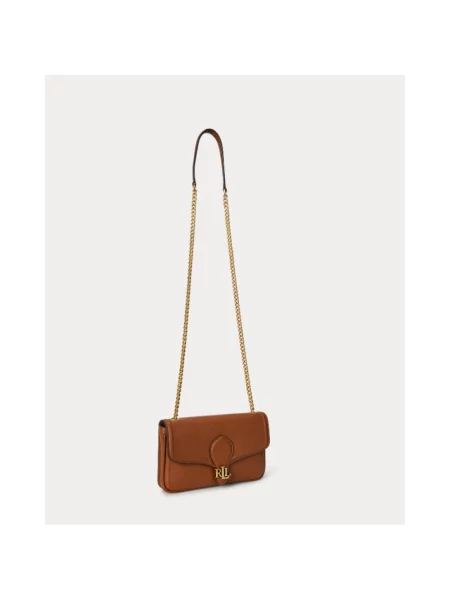Torebka LAUREN RALPH LAUREN brązowa