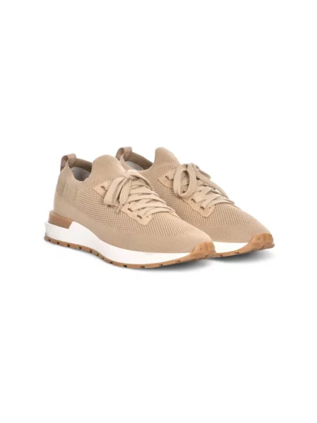 Dzianinowe sneakersy Gran Sasso beżowe