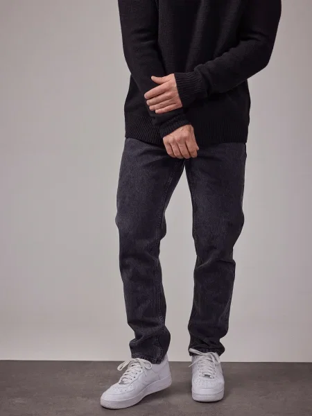 DAN FOX APPAREL Jeans The Essential' negru