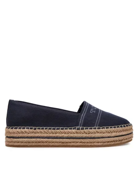 Espadryle Tommy Hilfiger granatowe
