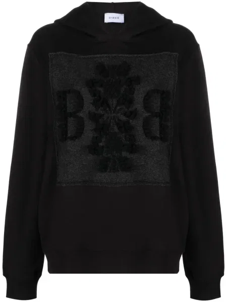Hanorac cu glugă Barrie negru