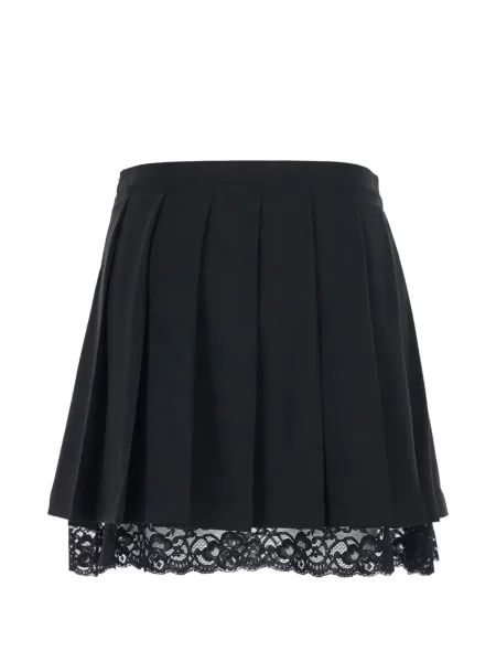 Fusta mini Jucca din dantelă negru