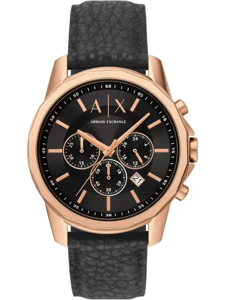 Ure Armani Exchange črna