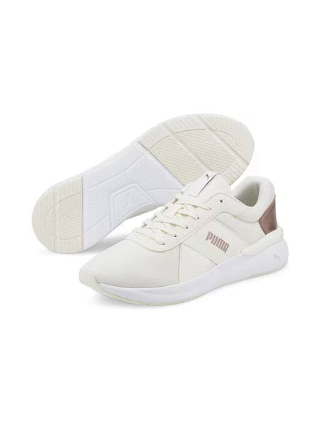 Buty do biegania Puma Rose Raw Metallics białe