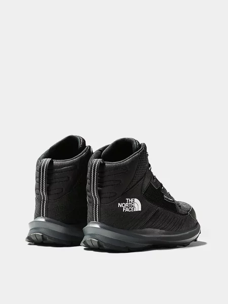 Дитячі Черевики аутдор The North Face Fastpack Waterproof Mid шкіра/синтетичний чорний