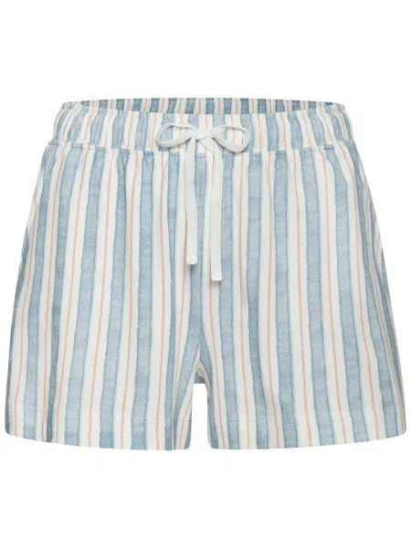 VIVANCE Pantaloni de pijama albastru deschis / portocaliu / murdar alb