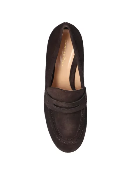 Pantofi cu toc Gianvito Rossi cu platformă maro