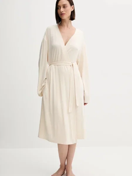 Халат United Colors of Benetton бежово