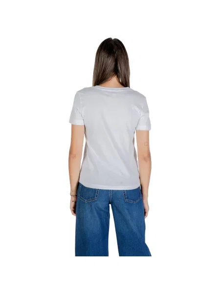 Calvin Klein Jeans Tričko Ss Monogram Vnk biela