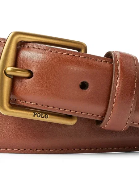 Polo Ralph Lauren pas usnjeni rjava