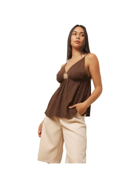 Top La Modeuse smeđa