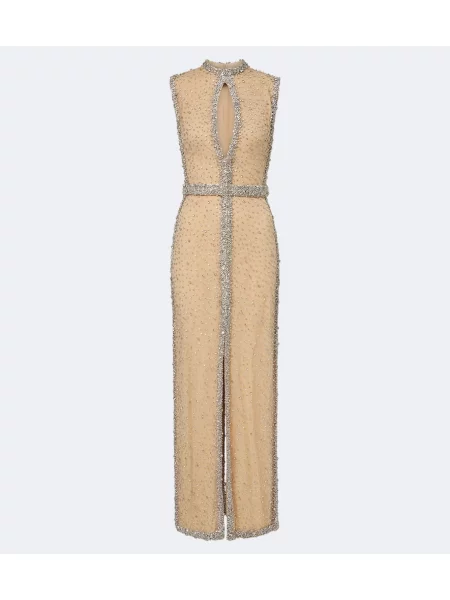 Rochie Costarellos bej
