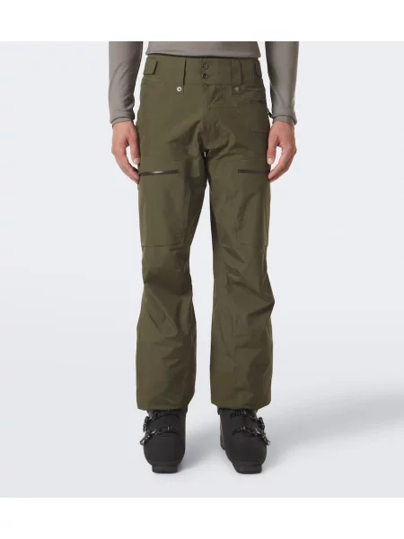 Pantaloni de schi Norrøna verde