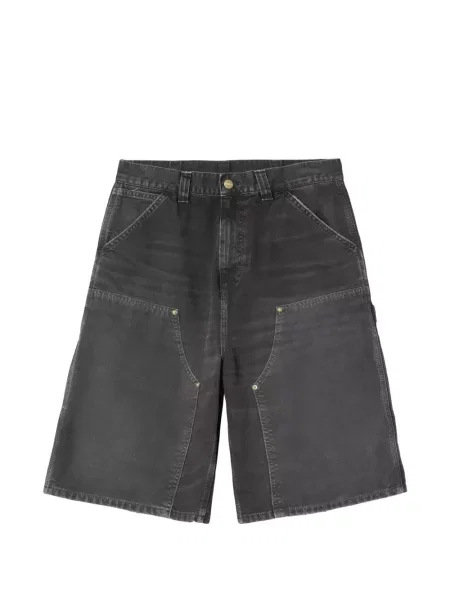 Pantaloni scurți din denim Carhartt Wip gri