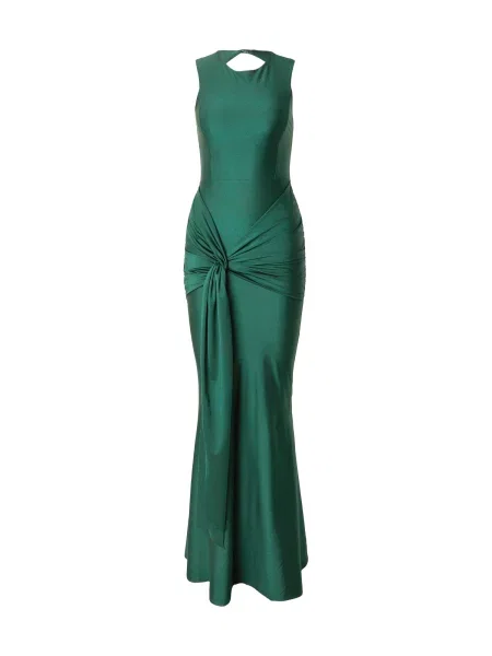 WAL G. Rochie de seară HAITI smarald verde