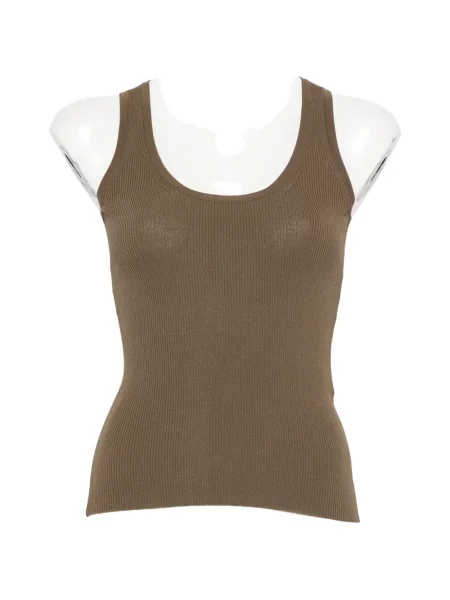 Top Max Mara tricotate verde