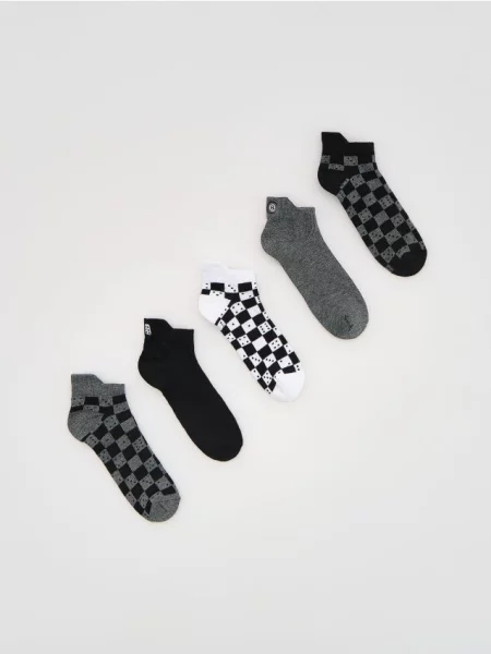 Reserved Шкарпетки набір з 5 чорний