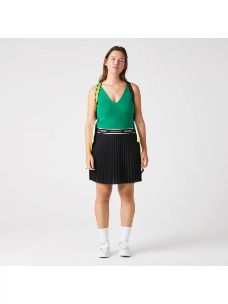 Lacoste Spódnica Active Loose Fit W Kolorze Czarnym czarna
