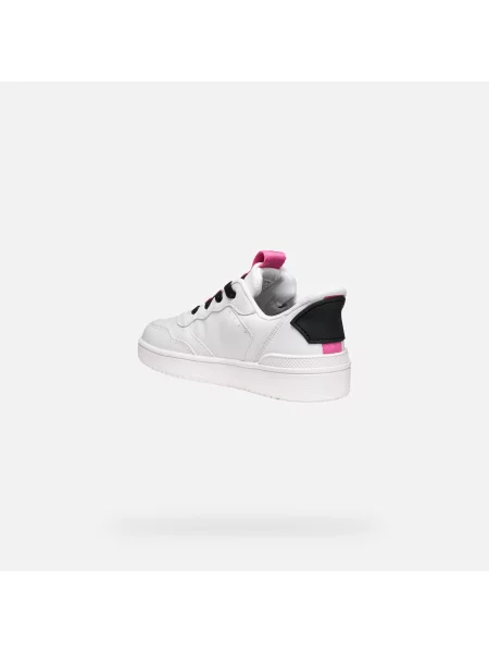 Sneakerși copii Geox alb
