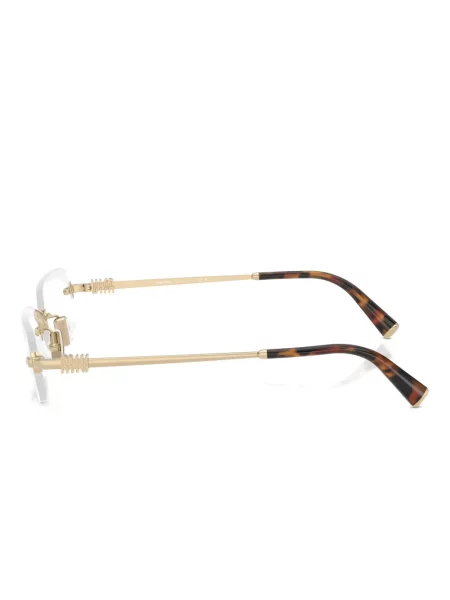 Ochelari de soare Miu Miu Eyewear auriu