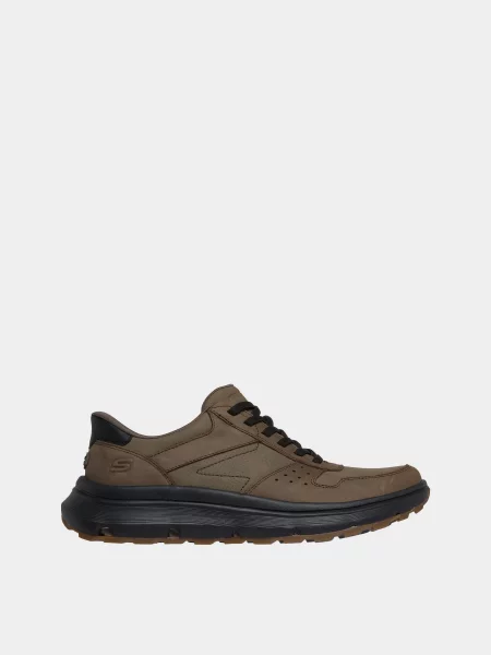 Кросівки повсякденні Skechers GARZA ULTRA шкіра/поліуретан/поліестер оливковий