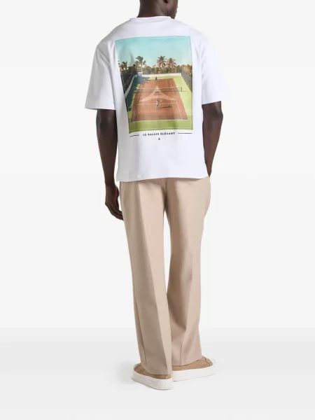 Grafic tricou Manière De Voir alb