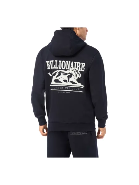 Bluza z kapturem Billionaire niebieska