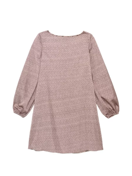 Rochie mini Maliparmi în linie A roz