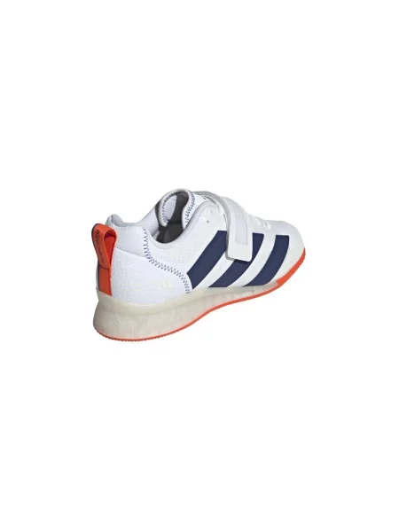 Súlyemelő cipők adidas Adipower Weightlifting III Footwear white/dark blue/royal blue Adipower Weightlifting III fehér