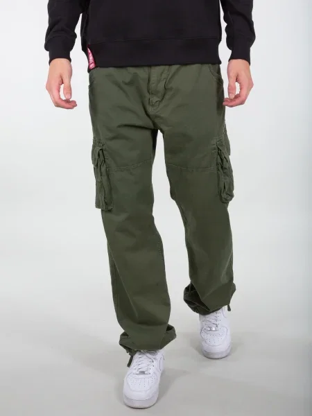 ALPHA INDUSTRIES Kapsáče Jet kaki / bordová zelená