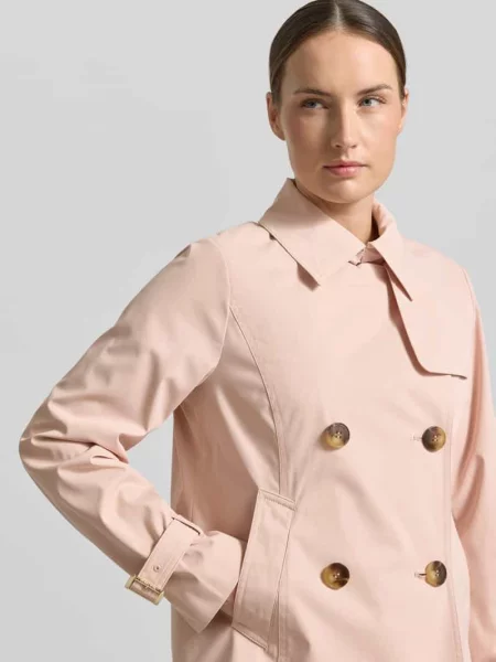 Trencz zapinany na Michael Michael Kors różowy