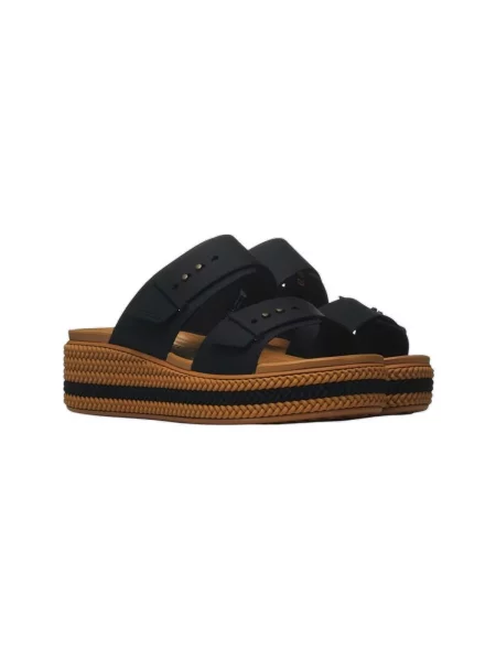 Pantofi Crocs cu cataramă negru