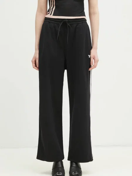 Pantaloni de trening Slim Track Pant femei cu imprimeu negru