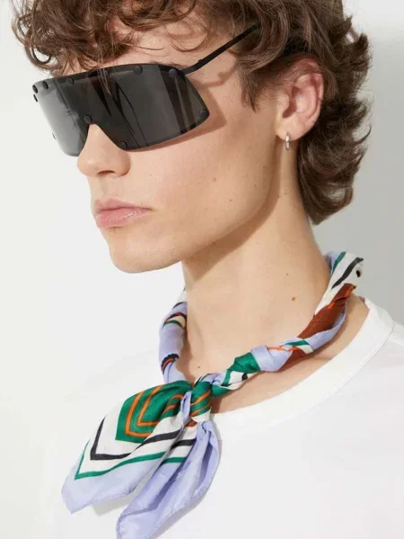Rick Owens ochelari de soare negru