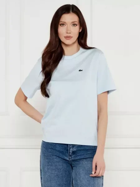 Lacoste Tricou | Relaxed fit albastru