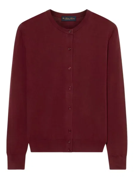 Cardigan Brooks Brothers de lână roșu