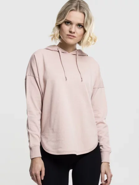 Bluza Urban Classics frotte różowa