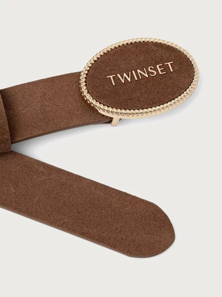 Twinset curea pentru femei maro