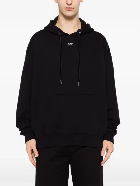 Șnur de strângere hanorac cu glugă Off-white alb